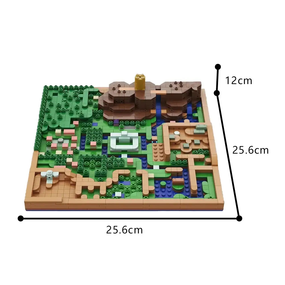 GoBricks Christmas Building Blocks for Laughs and Holiday Chaos - A1466-1120 Pcs / China Mainland