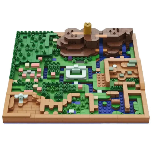 GoBricks Christmas Building Blocks for Laughs and Holiday Chaos - A1466-1120 Pcs / China Mainland