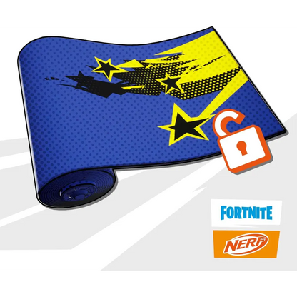 Nerf Fortnite Blaster – Half Tone Hero Wrap | Break Open Barrel, 12 Elite Darts Toy