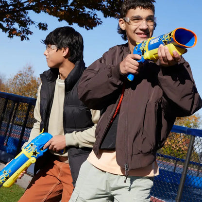 Nerf Fortnite Blaster – Half Tone Hero Wrap | Break Open Barrel, 12 Elite Darts Toy