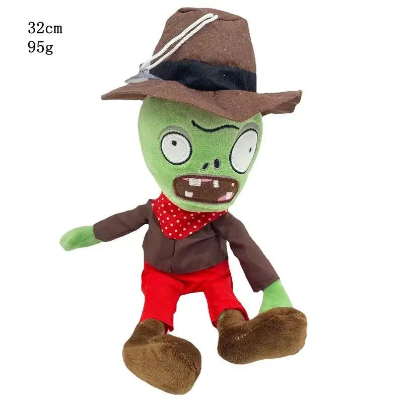 Goofy Zombies Plush for Gamer Gifts and Laughs - Blue