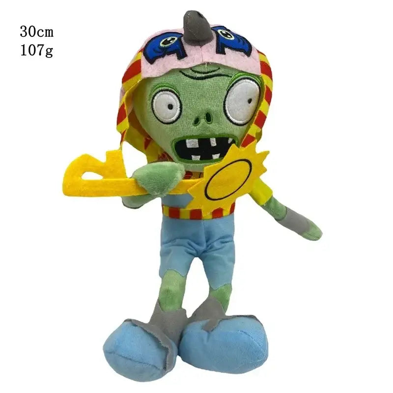 Goofy Zombies Plush for Gamer Gifts and Laughs - DimGray