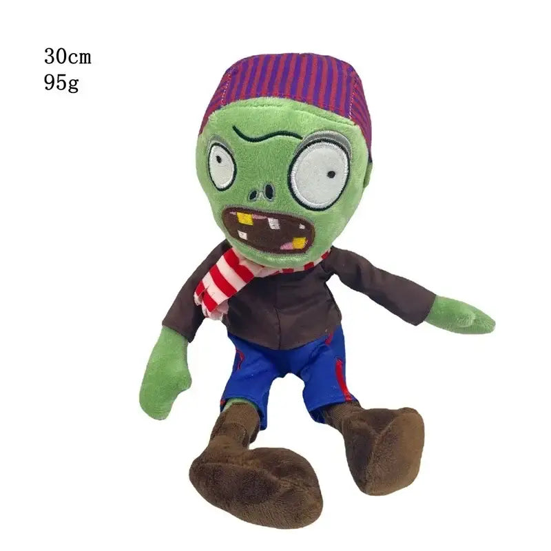 Goofy Zombies Plush for Gamer Gifts and Laughs - green