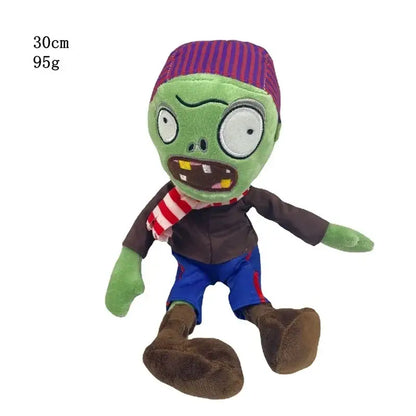Goofy Zombies Plush for Gamer Gifts and Laughs - green