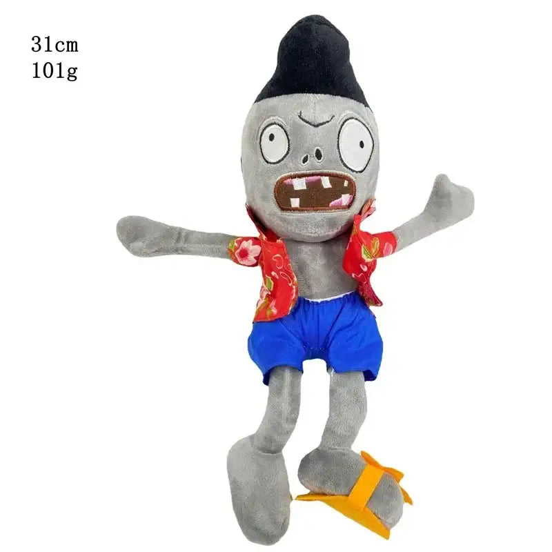 Goofy Zombies Plush for Gamer Gifts and Laughs - IndianRed