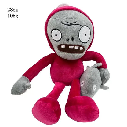 Goofy Zombies Plush for Gamer Gifts and Laughs - LightCoral
