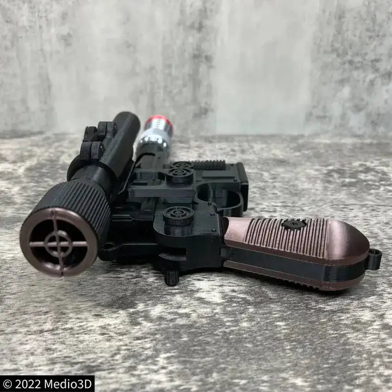 Han Solo Blaster – DL-44 Replica Blaster Toy Pistol | Star Wars Fan Gift Collectible