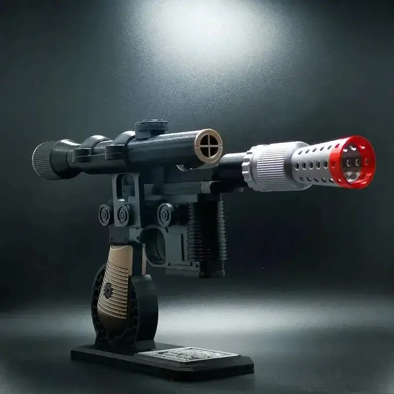Han Solo Blaster – DL-44 Replica Blaster Toy Pistol | Star Wars Fan Gift Collectible