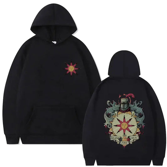 Hip Hop Hoodie With Chill Vibes And Perfect Sleeve Length - black / S