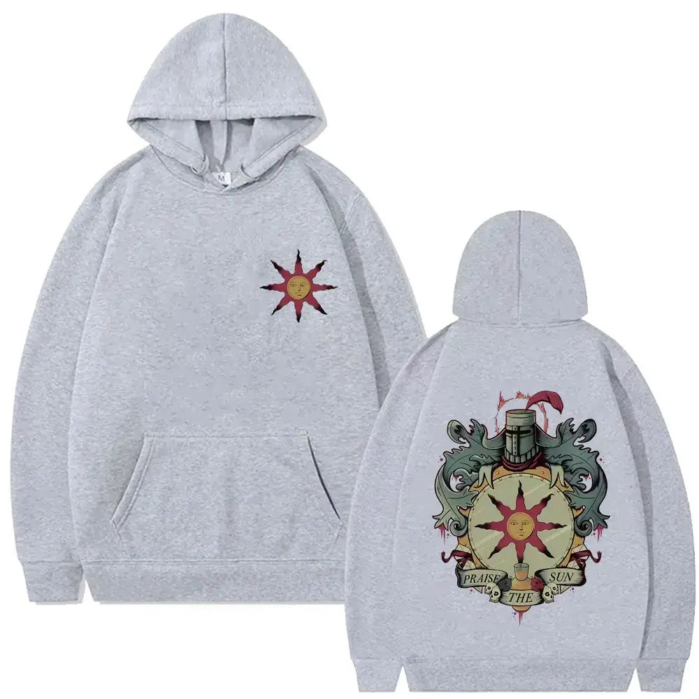 Hip Hop Hoodie With Chill Vibes And Perfect Sleeve Length - grey / XXXL