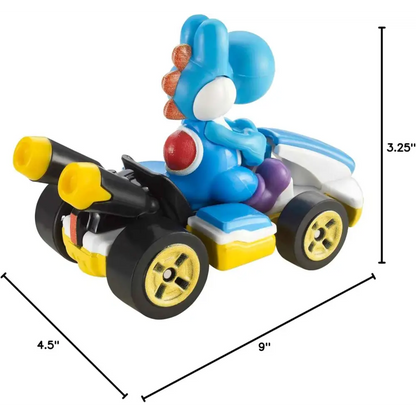 Hot Wheels Mario Kart 4-Pack Exclusive Model Pack – 1:64 Scale Die-Cast Vehicles for Kids & Collectors Collectible