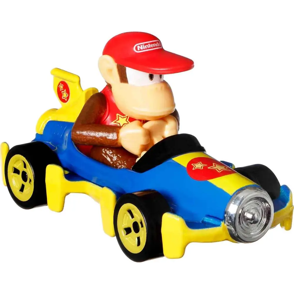 Hot Wheels Mario Kart 4-Pack Exclusive Model Pack – 1:64 Scale Die-Cast Vehicles for Kids & Collectors Collectible