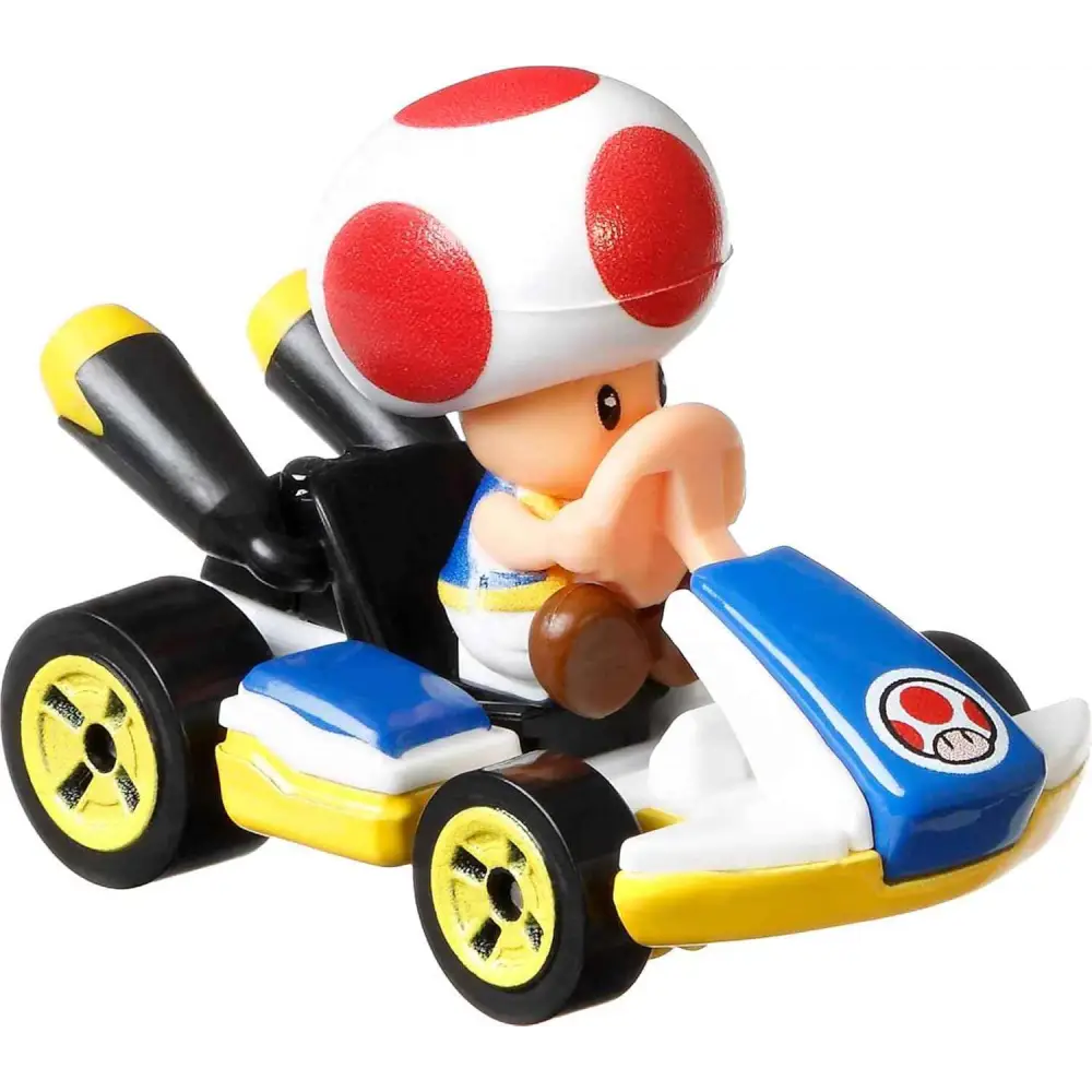 Hot Wheels Mario Kart 4-Pack Exclusive Model Pack – 1:64 Scale Die-Cast Vehicles for Kids & Collectors Collectible