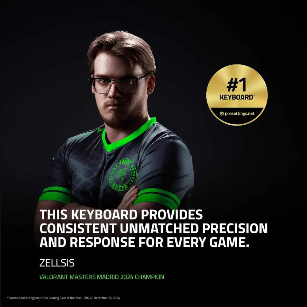 Esports Gaming Keyboard – Razer Huntsman V3 Pro Mini with Analog Optical Switches