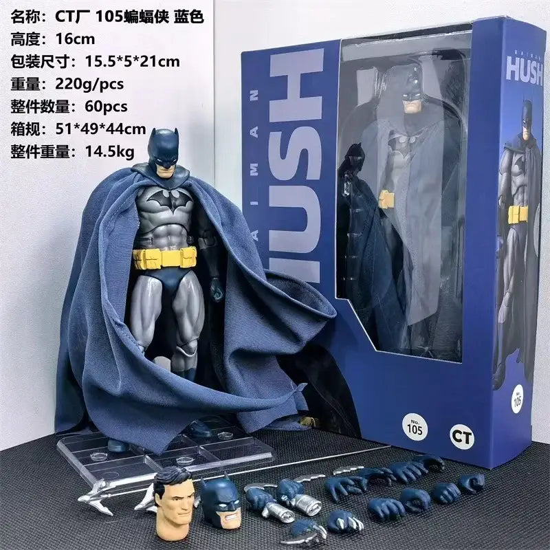 Hush Batman Action Figure Ready to Save Your Shelf - Blue Batman