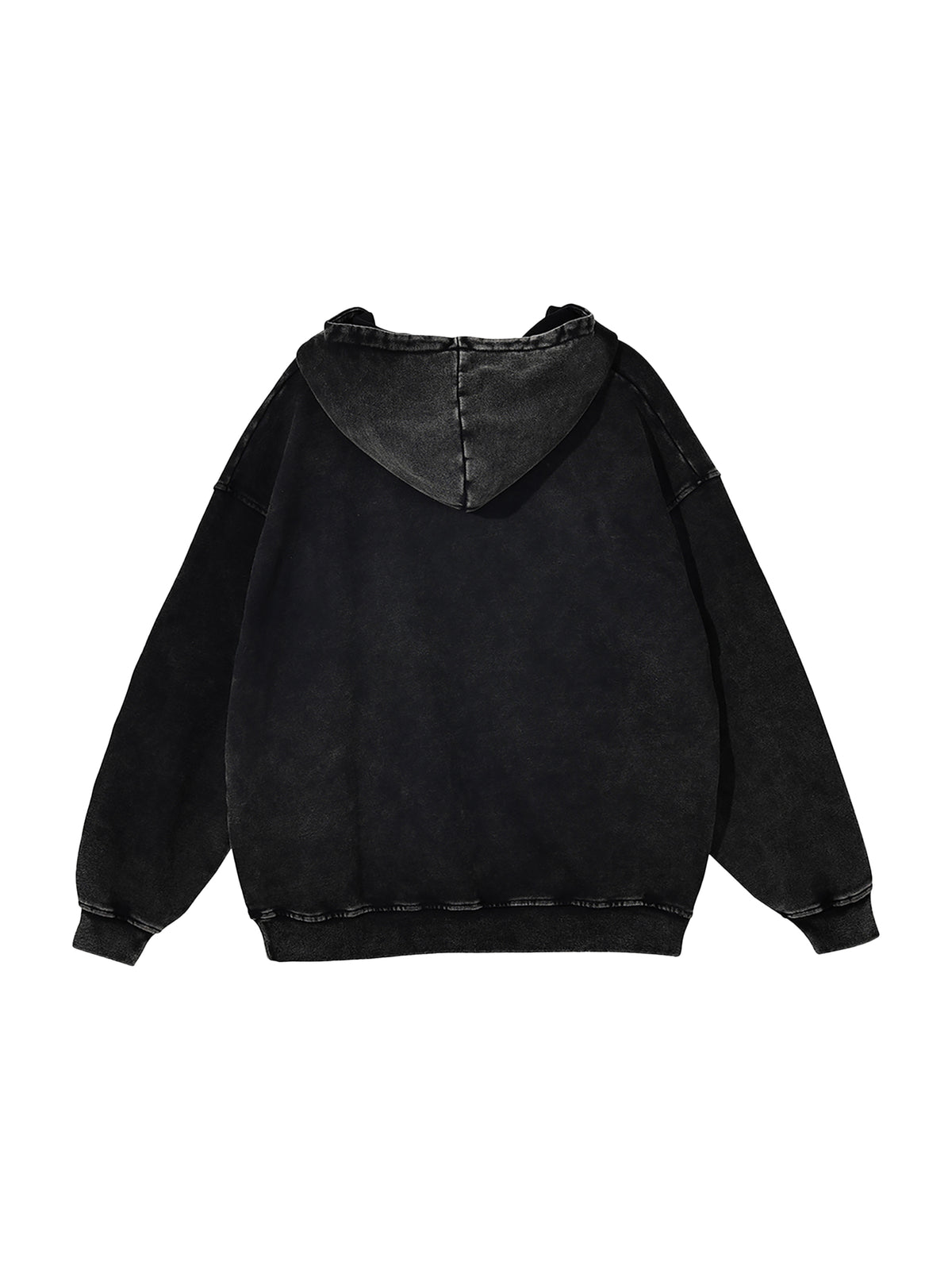 Heavyweight Washed Loose Cotton Extraction Hoodie