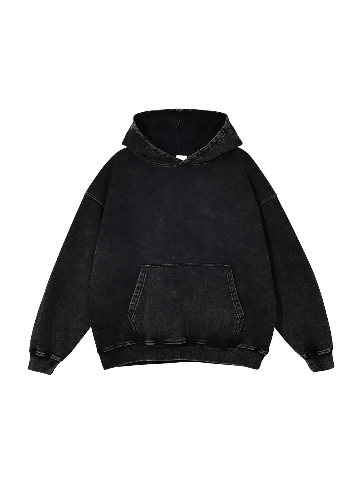Heavyweight Washed Loose Cotton Extraction Hoodie