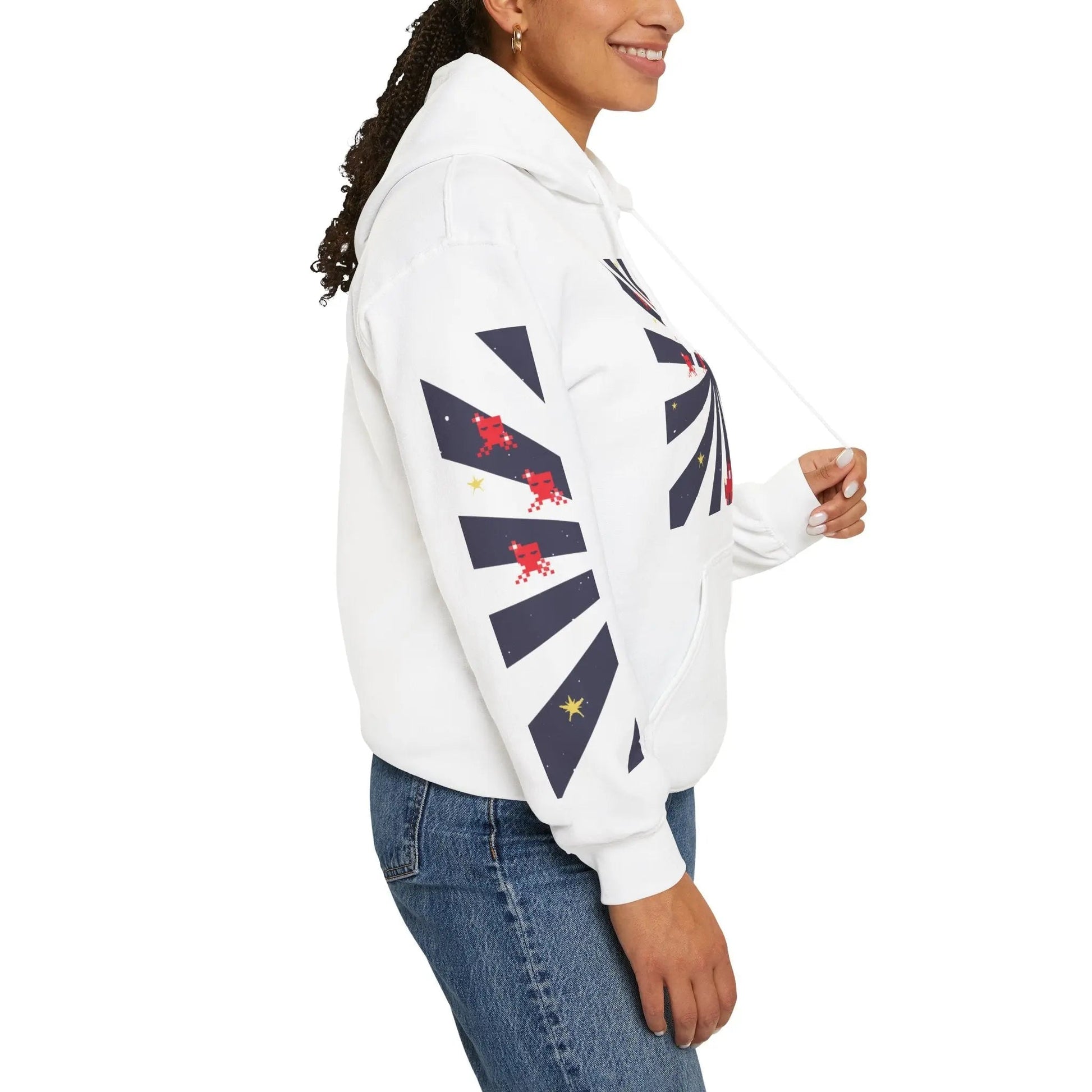Invaders Unisex Heavy Blend™ Hooded Sweatshirt - Gapo Goods - Hoodie