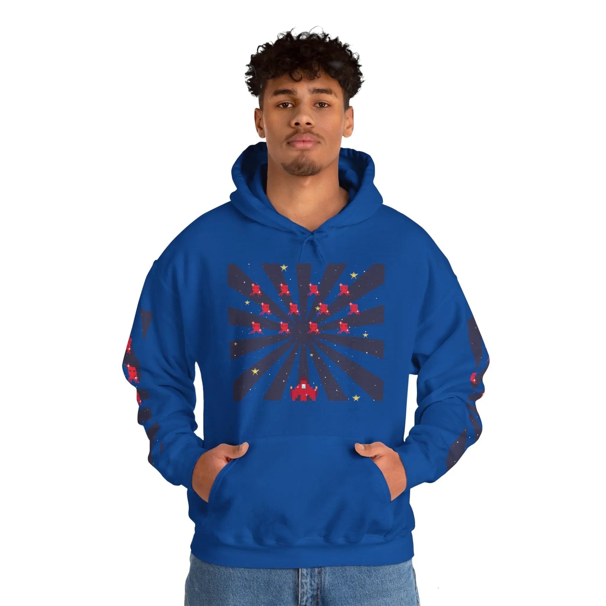 Invaders Unisex Heavy Blend™ Hooded Sweatshirt - Gapo Goods - Hoodie