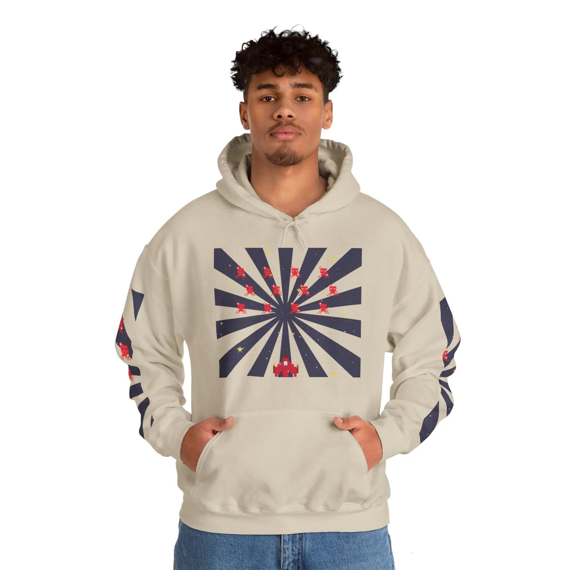 Invaders Unisex Heavy Blend™ Hooded Sweatshirt - Gapo Goods - Hoodie