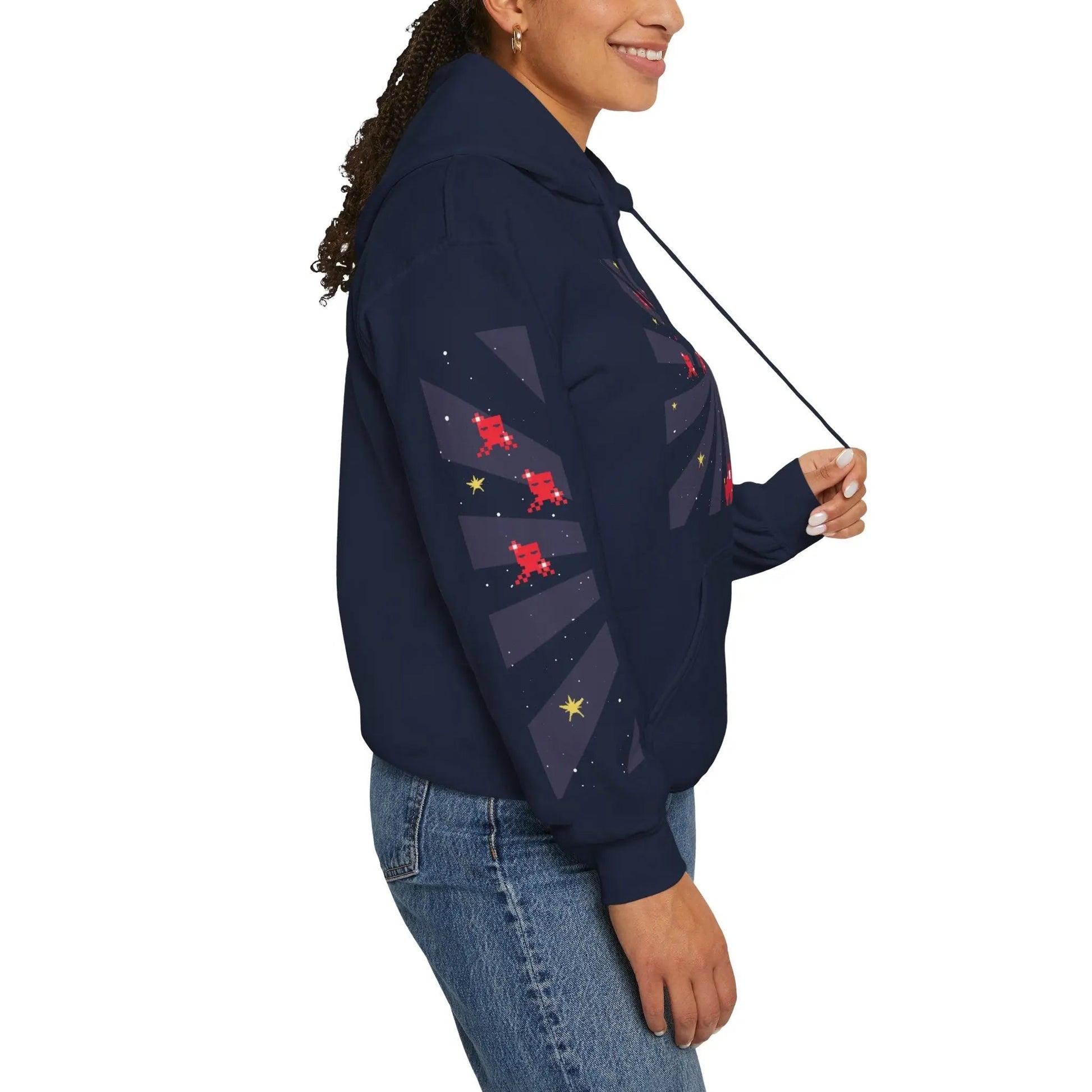 Invaders Unisex Heavy Blend™ Hooded Sweatshirt - Gapo Goods - Hoodie