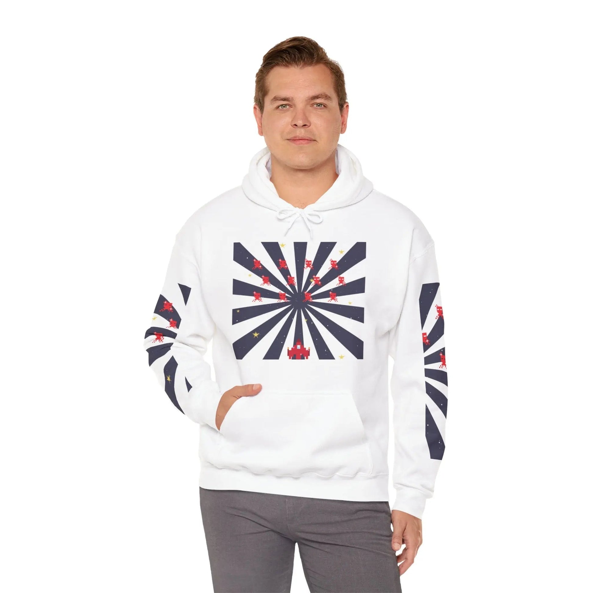 Invaders Unisex Heavy Blend™ Hooded Sweatshirt - Gapo Goods - Hoodie