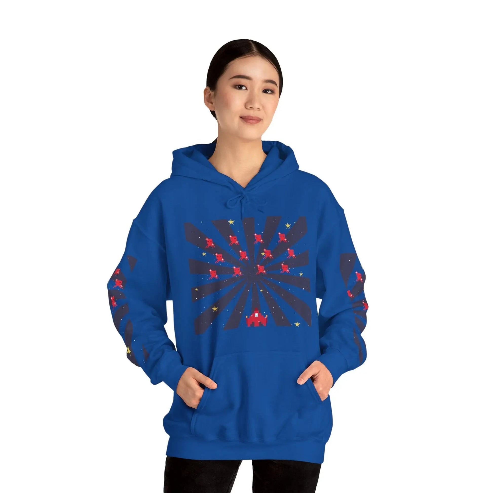Invaders Unisex Heavy Blend™ Hooded Sweatshirt - Gapo Goods - Hoodie