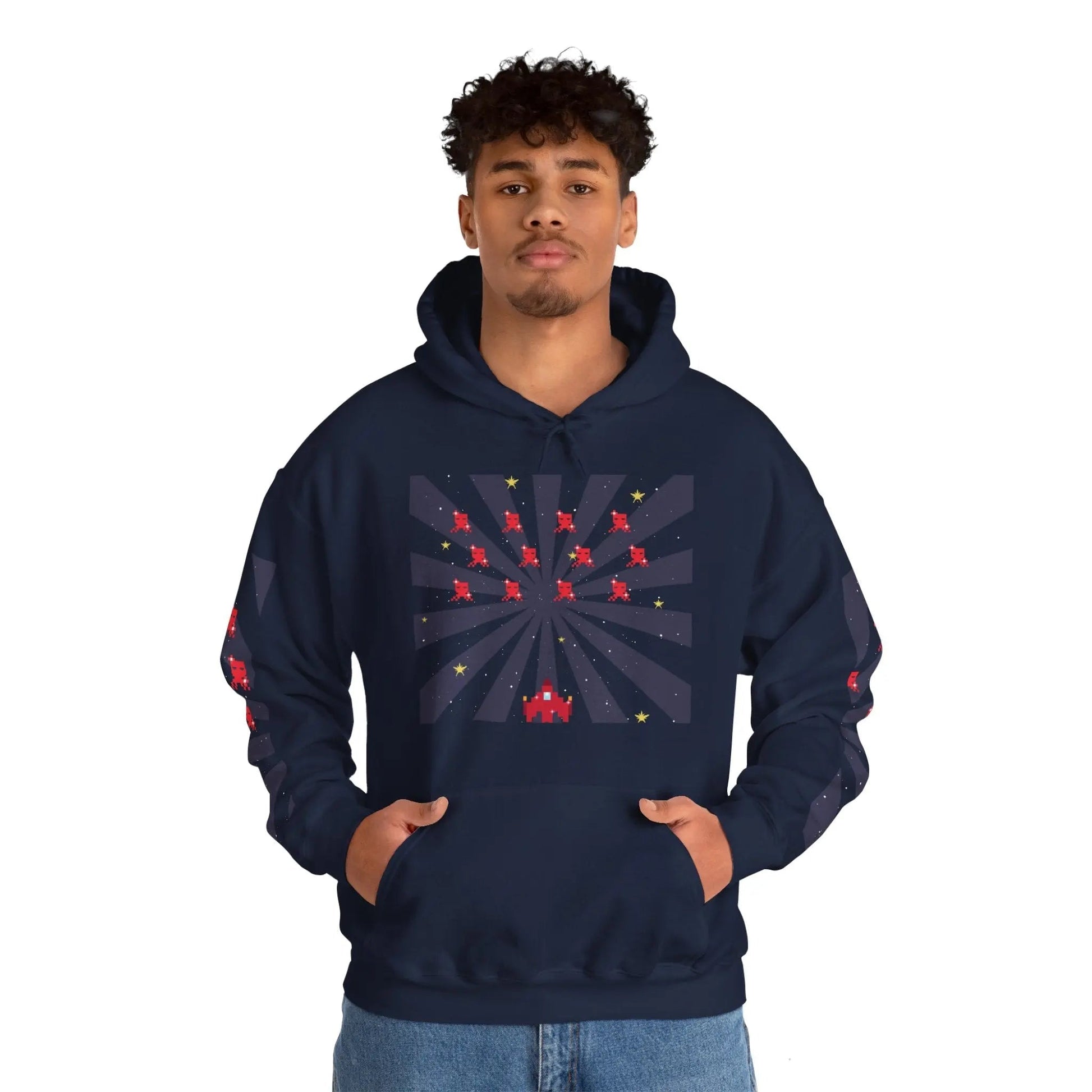 Invaders Unisex Heavy Blend™ Hooded Sweatshirt - Gapo Goods - Hoodie