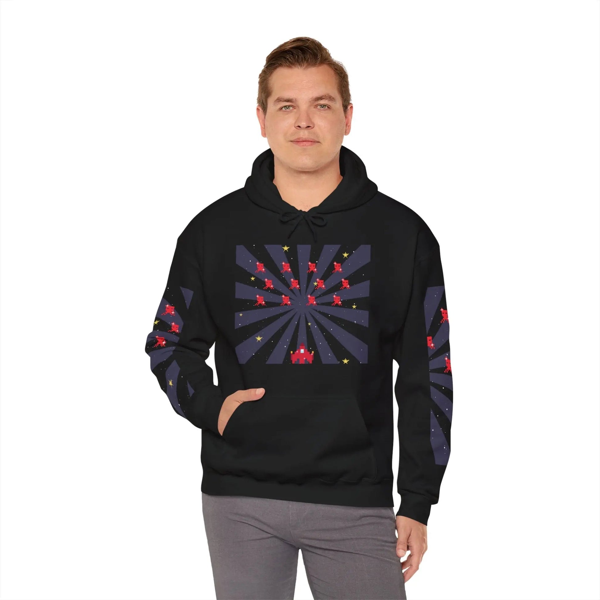 Invaders Unisex Heavy Blend™ Hooded Sweatshirt - Gapo Goods - Hoodie