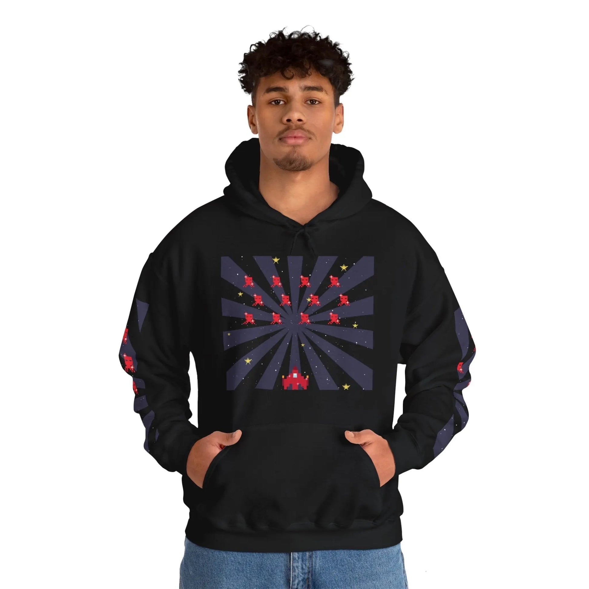 Invaders Unisex Heavy Blend™ Hooded Sweatshirt - Gapo Goods - Hoodie