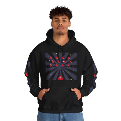 Invaders Unisex Heavy Blend™ Hooded Sweatshirt - Gapo Goods - Hoodie
