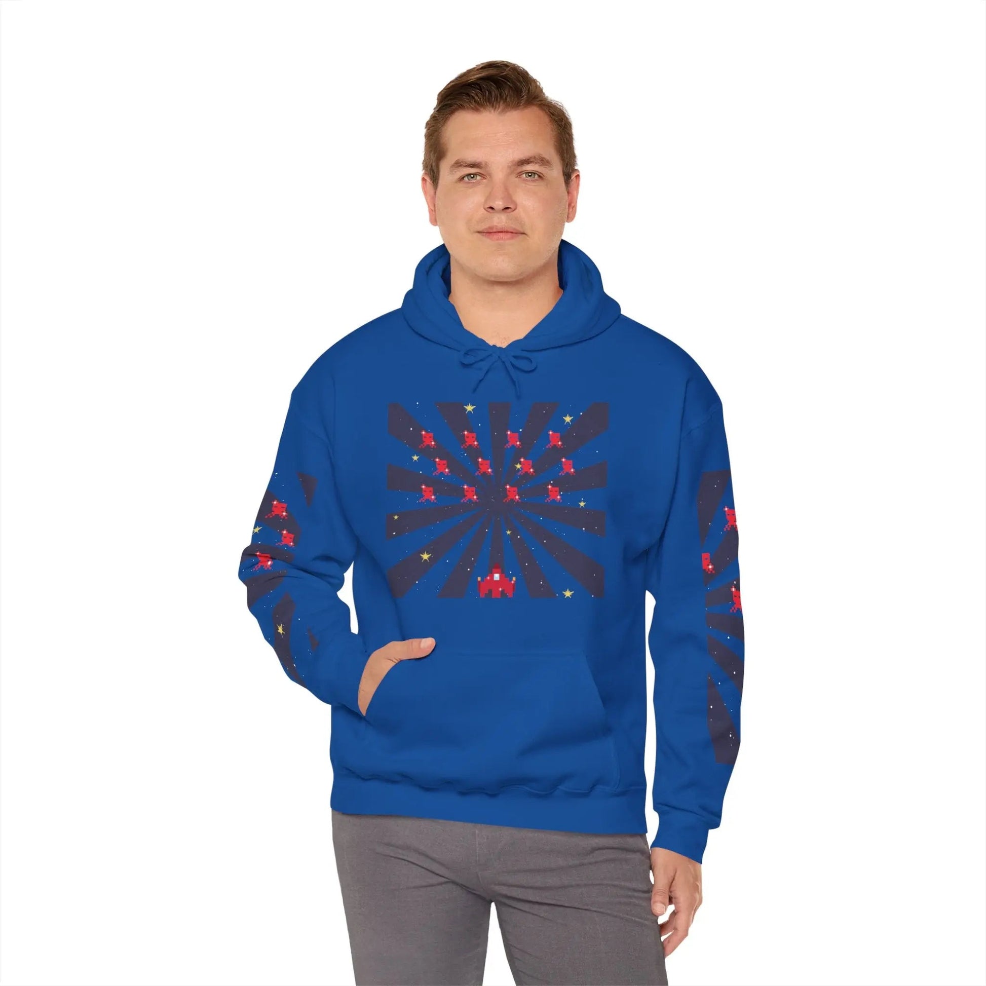 Invaders Unisex Heavy Blend™ Hooded Sweatshirt - Gapo Goods - Hoodie