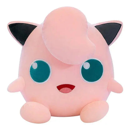 Jigglypuff Plush Doll – Soft Cuddly Pokemon Character Plush Toy for Kids Pink