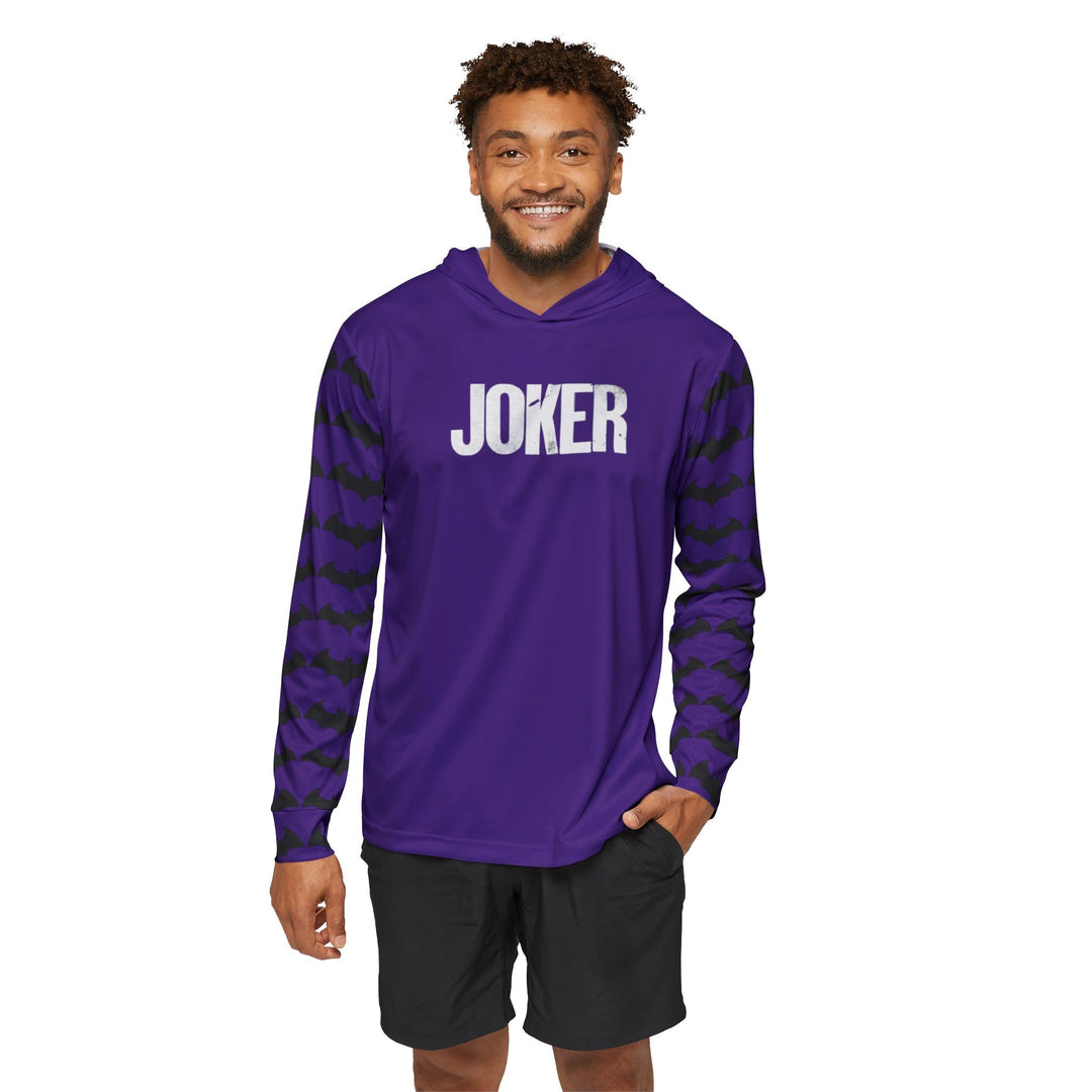 Joker Batman Men's Sports Warmup Hoodie (AOP) - Gapo Goods - All Over Prints