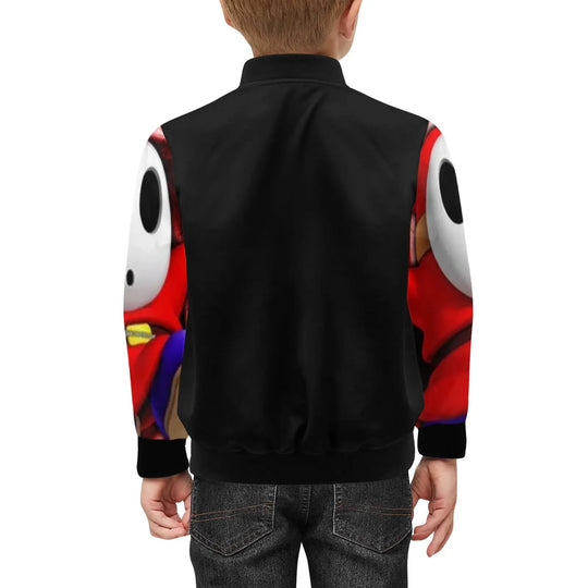 Kids' Bomber Jacket with Pockets (H40) - Gapo Goods - 