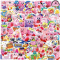 Kirbys Dreamland Delights Waterproof Sticker Pack for Fun and Durability 100PCS