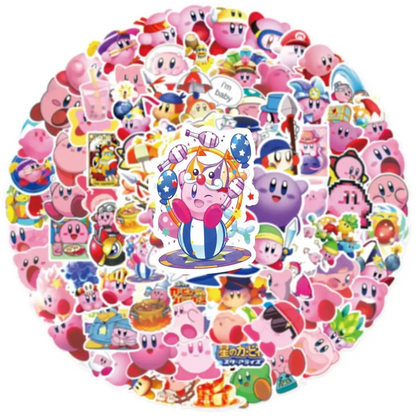 Kirbys Dreamland Delights Waterproof Sticker Pack for Fun and Durability
