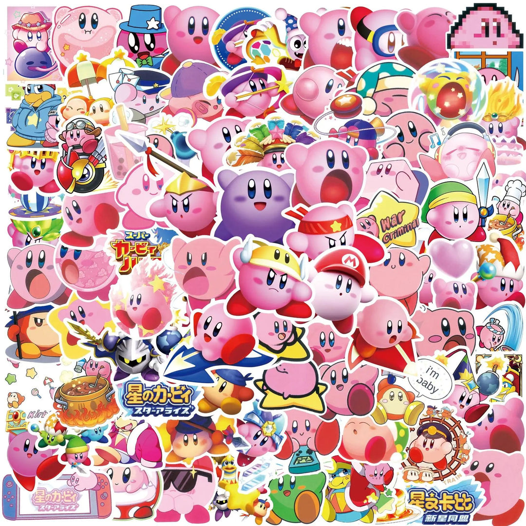 Kirbys Dreamland Delights Waterproof Sticker Pack for Fun and Durability - Gapo Goods - Stickers