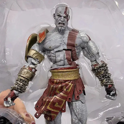 Kratos Action Figure – God of War Collectible | Ares Armor Movable PVC Toy