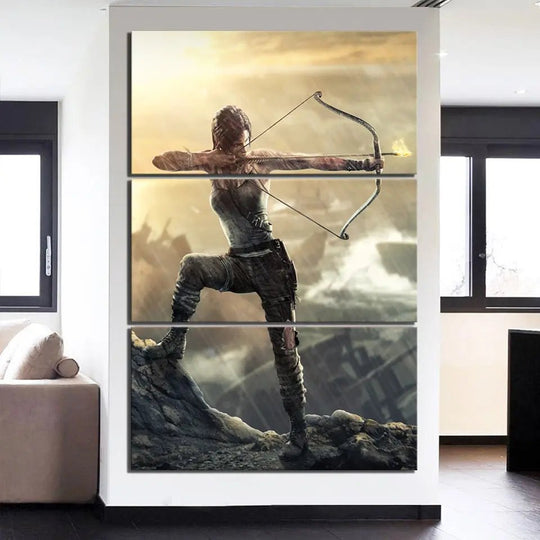 Lara Croft Tomb Raider Video Game Poster - Gapo Goods - 