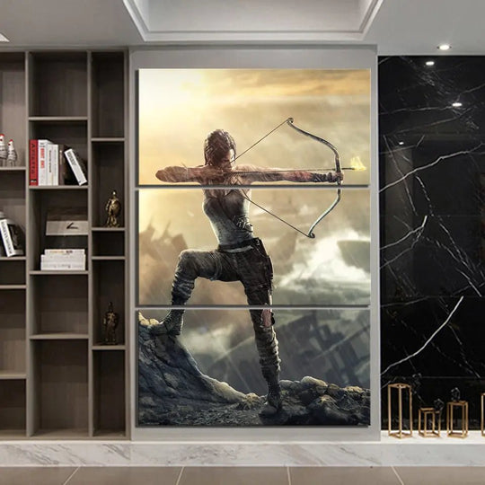 Lara Croft Tomb Raider Video Game Poster - Gapo Goods - 