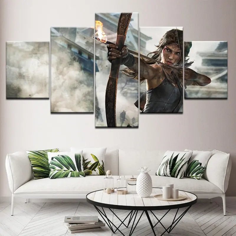 Lara Croft Tomb Raider Wall Art - Gapo Goods - 