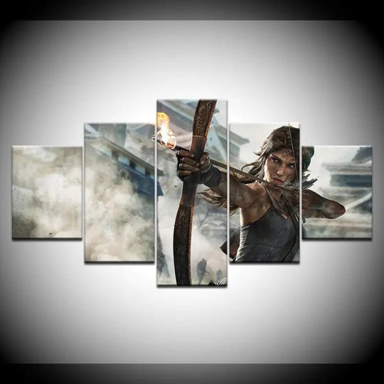 Lara Croft Tomb Raider Wall Art - Gapo Goods - 