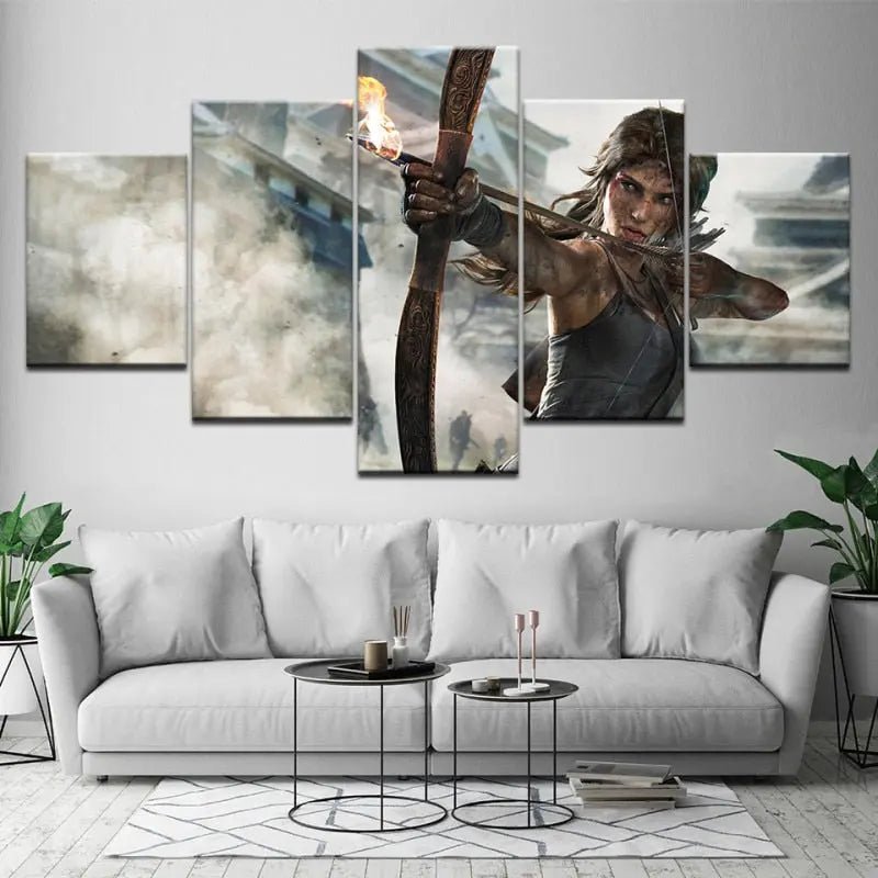 Lara Croft Tomb Raider Wall Art - Gapo Goods - 