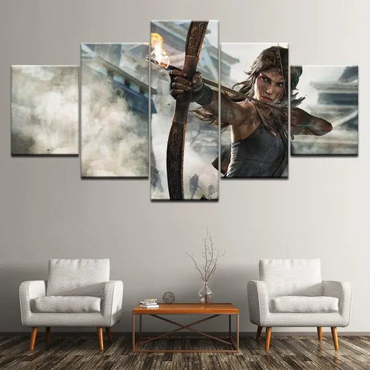 Lara Croft Tomb Raider Wall Art - Gapo Goods - 