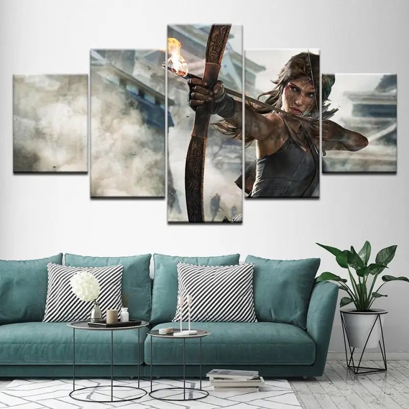 Lara Croft Tomb Raider Wall Art - Gapo Goods - 