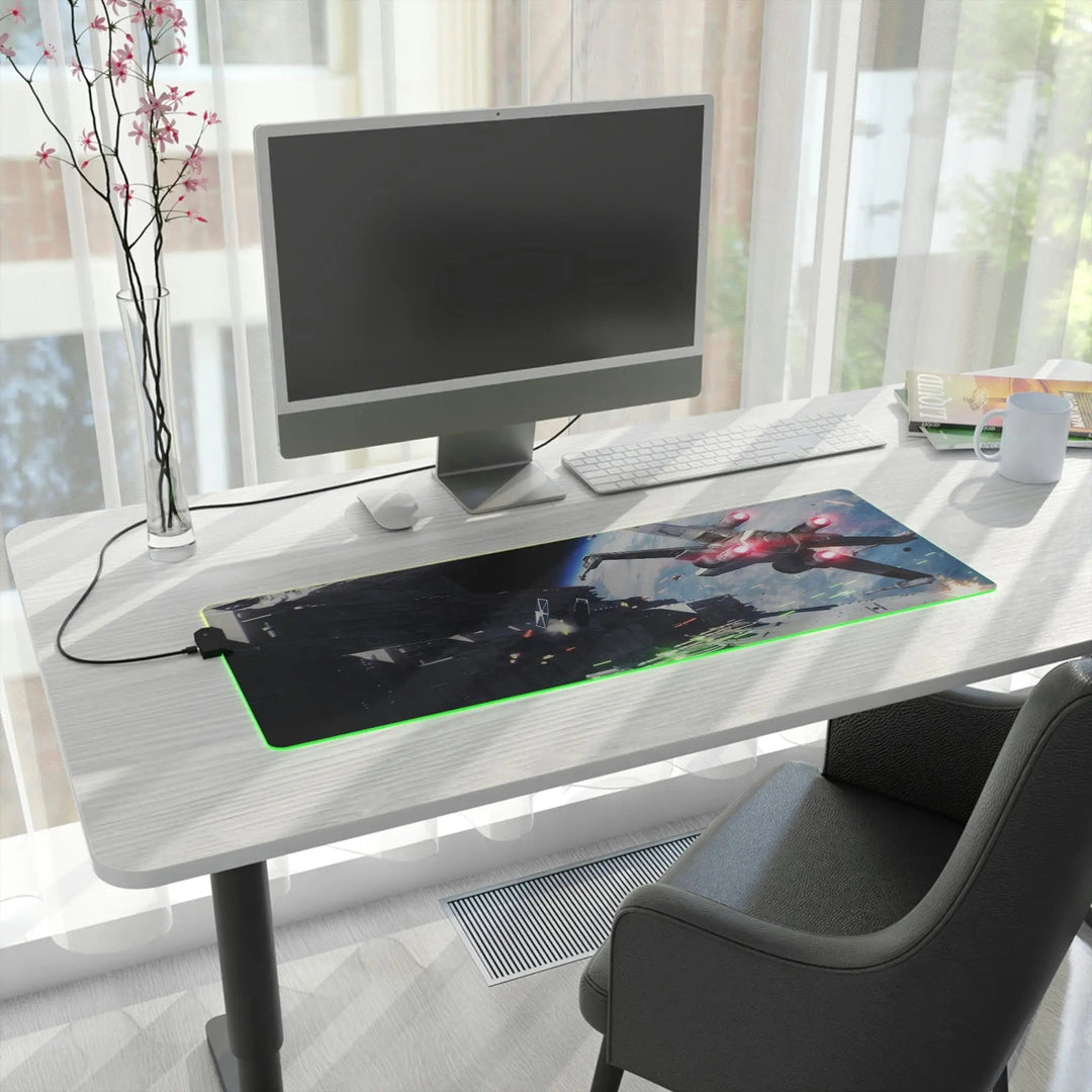 LED Gaming Mouse Pad X - Wing Spaceship - Gapo Goods - Home Decor