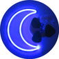 LED Pink Moon Neon Light, Cute Neon Moon Sign,Christmas Room Decor Battery or USB Powered 5V Art LED Decorative Lights Night Lights Indoor for Home, Bedroom, Office,Dorm,Party (Pink Moon) - Gapo Goods - 