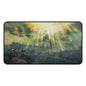 Gaming Desk Mat - Dark Fantasy RPG Design 12" × 22"