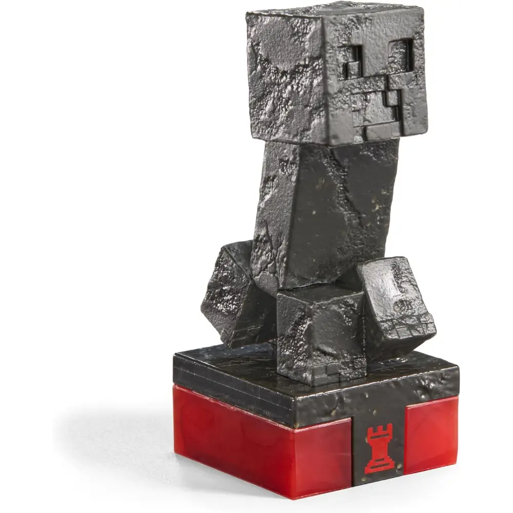 Minecraft Chess Set – Unique Wood Frame Board With Gaming Collectible Pieces Collectible